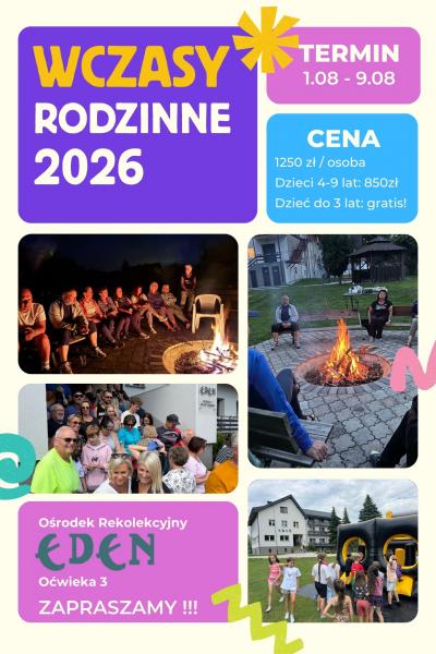 Wczasy rodzinne w Oćwiece